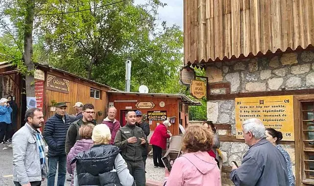 İliç Orman İşletme Şefliğinden yangınlara karşı farkındalık çalışması