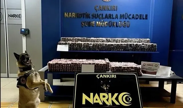 Çankırı'da uyuşturucu operasyonu: 85 bin adet hap ele geçirildi