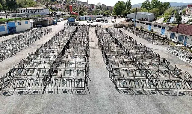 Bozüyük'te kurban satış yerleri hazırlandı