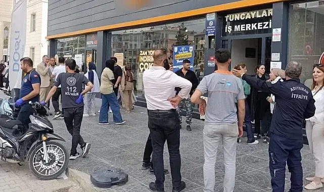 Güzellik merkezinde korkutan yangın