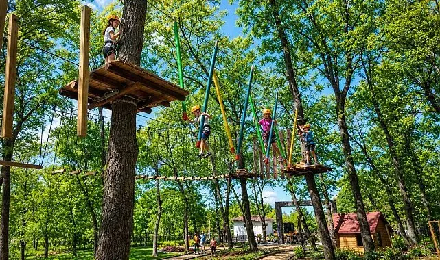 Karadeniz'in en büyük macera parkı 19 Mayıs'ta açılıyor