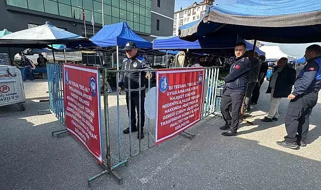 Müşterilerin ürün seçmesine izin vermeyen pazarcının tezgahına kapatma cezası