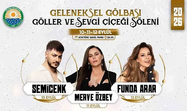 Gölbaşında konser heyecanı başlıyor