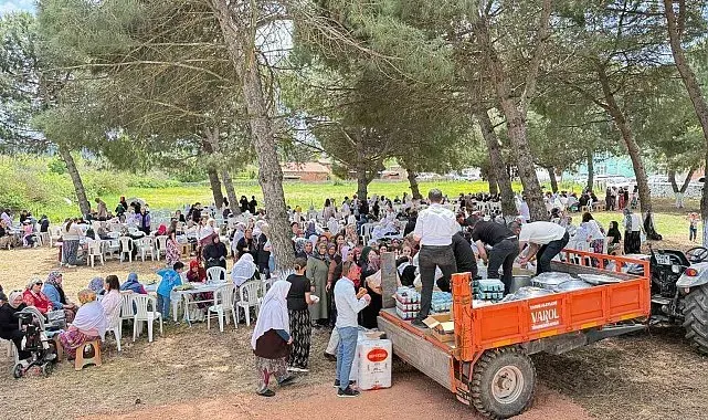 Şerbetli köyünde geleneksel köy hayrı düzenlendi