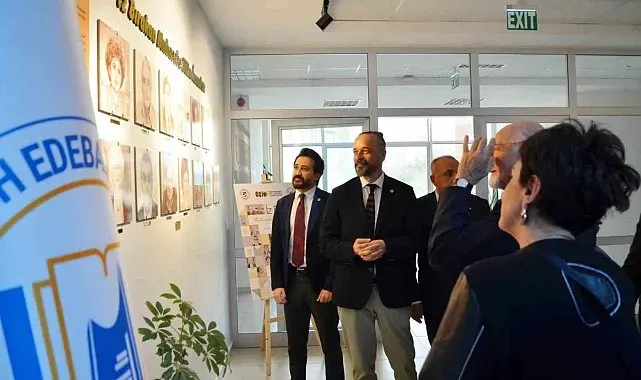 BŞEÜ'de 'İz bırakan muhasebe bilim insanları' sergisi açıldı