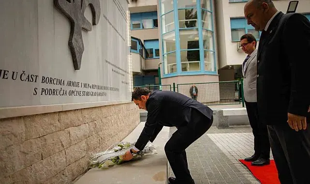 Başkan Aydın'dan Saraybosna'da anlamlı temas