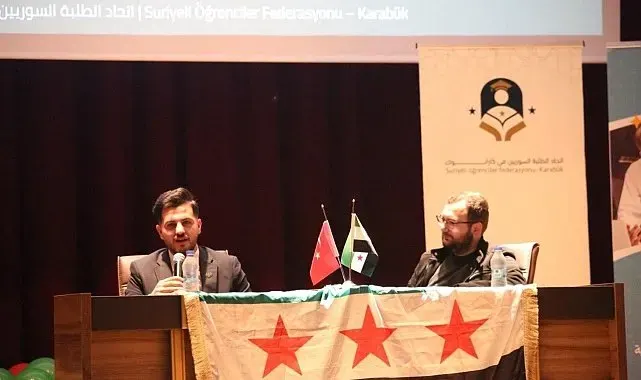 KBÜ'de Suriye devriminin yıl dönümü programı düzenlendi