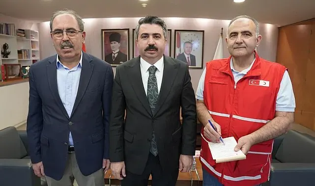 Başkan Oktay Yılmaz'dan anlamlı bağış