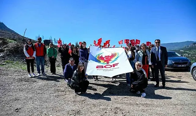 Denizli'de 28 polis şehidi anısına 200 fidan toprakla buluştu