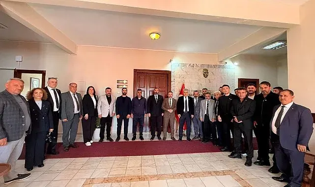 MHP İlçe Başkanı Taşdemir, Kaymakam Keklik ile görüştü