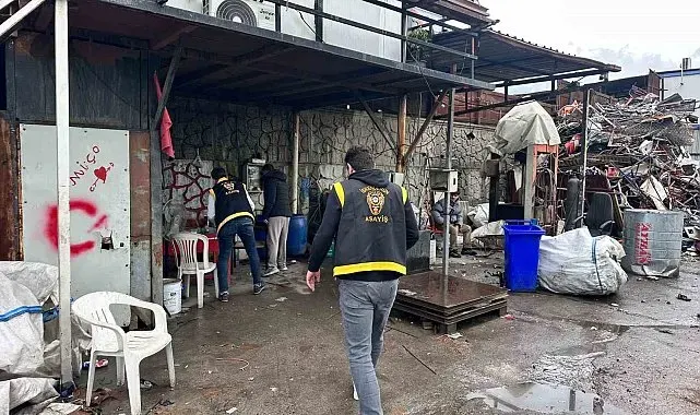 İskenderun ve Dörtyol'da hurdacılar denetlendi