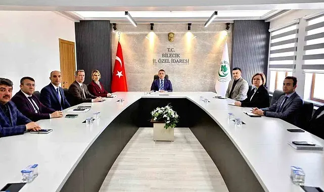 Bilecik'te İl Özel İdaresi çalışmaları değerlendirildi