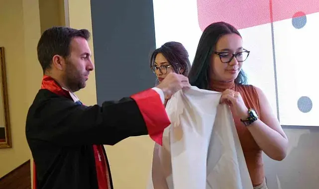 160 veteriner hekim adayı beyaz önlüklerini giydi
