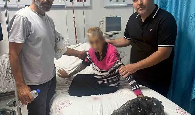 Kimsesiz kadının yardımına DİKO Başkanı Sanal koştu