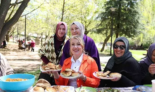 Baharın coşkusu ve Anneler Günü Ornaz Vadisi'nde bir araya geldi
