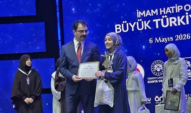 Genç Nida Kur'an-ı Kerim'i Güzel Okuma Türkiye Finalleri Yarışmasında Türkiye 1.'si oldu