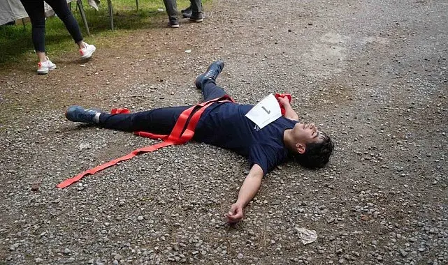 Samsun'da dağ bisikleti ve koşu yarışı heyecanı