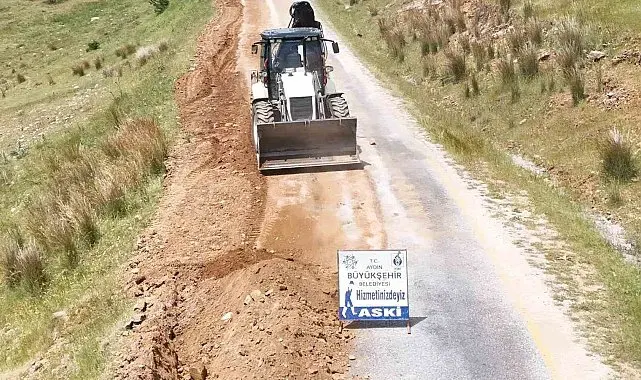 Şahnalı'da içme suyu hattı yenileniyor