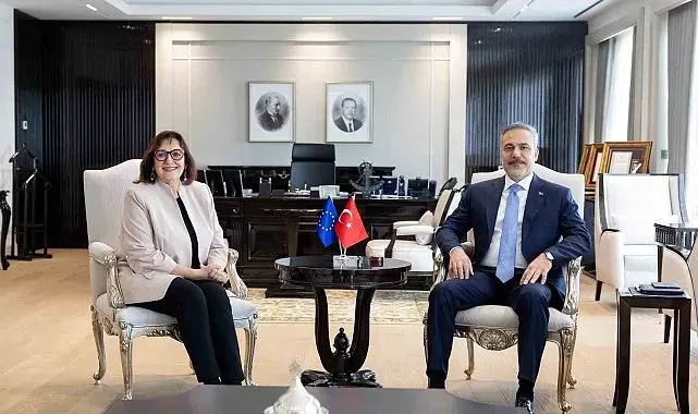 Bakan Fidan, Akdeniz Komiseri Suica ile görüştü