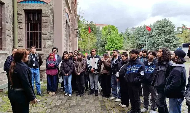 Geleceğin rehberleri Ankara'da saha deneyimi kazandı