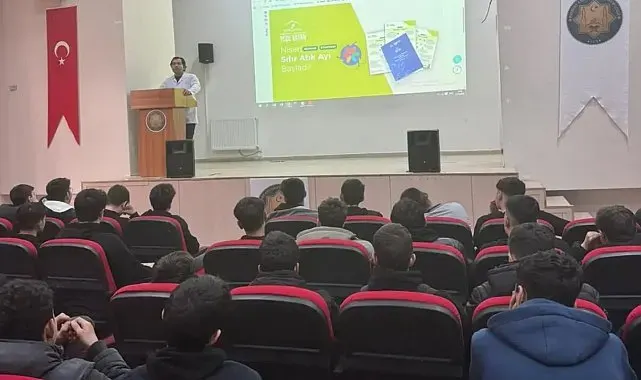 Bayburt İHL öğrencilerine sıfır atık bilinci anlatıldı