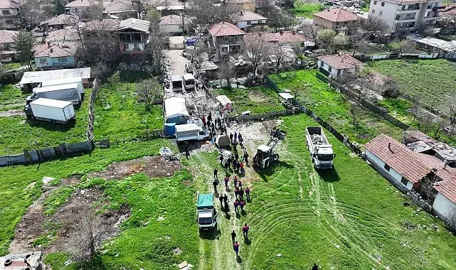 Sincan'da kaçak ahırlar kapatıldı, tonlarca atık temizlendi