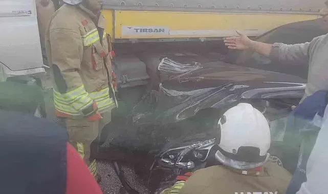 Kırıkhan'da trafik kazası: 1 yaralı