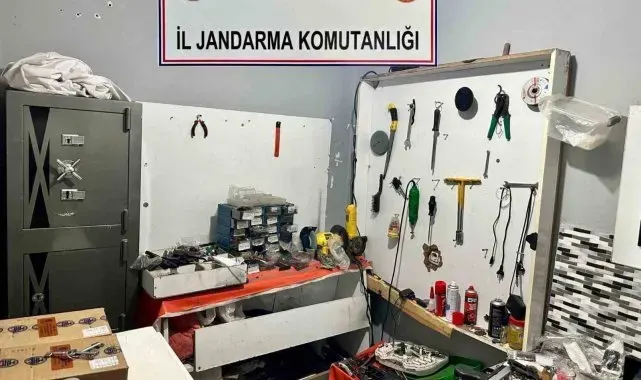 Batman'da kaçak silah imalathanesine düzenlenen baskında 1 kişi gözaltına alındı