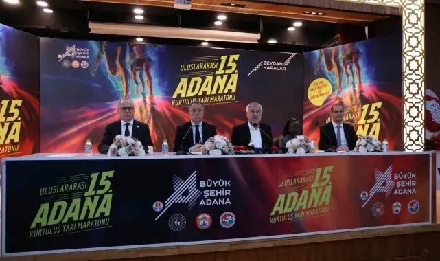 15. Adana Uluslararası Kurtuluş Yarı Maratonu Pazar günü koşulacak