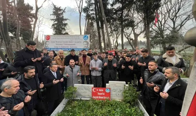 Ülkücüler Ahmet Arvasi'yi dualarla andı