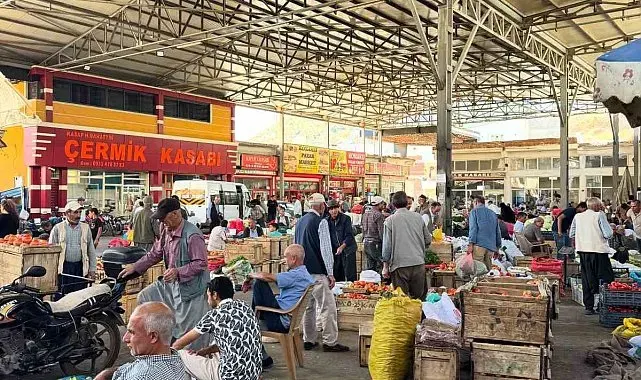 Çermik'te kurutma sezonu başladı