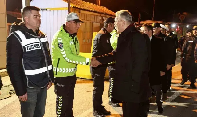 Vali Ayyıldız'dan güvenlik güçlerine ziyaret