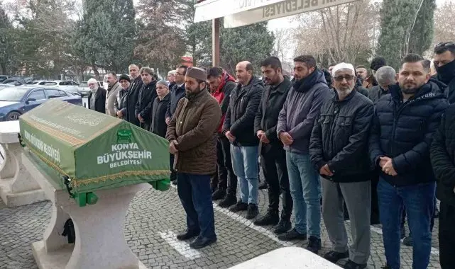 Sabit öğretmen son yolculuğuna uğurlandı