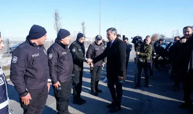 Erzurum'da 110 ayrı noktada, 574 ekiple ve 3 bin 485 personelle denetimi