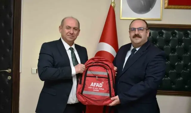 AFAD İl Müdürü Çoşkun'dan Başkan Hamamcı'ya ziyaret