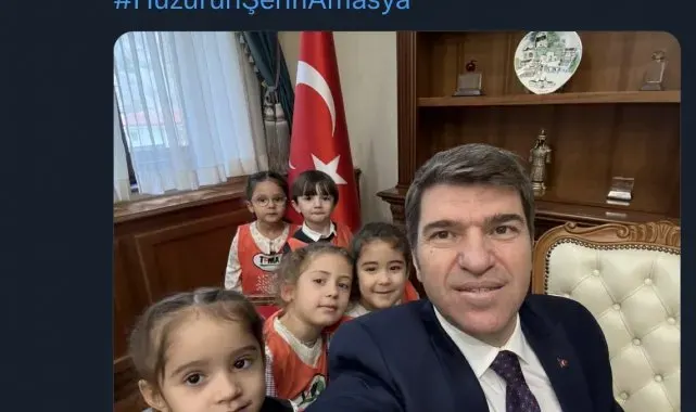 Vali Önder Bakan'dan Yavru TEMA'cılar ile özçekim