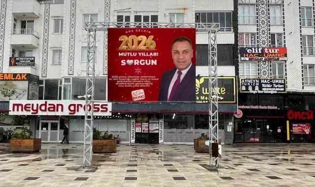 Sorgun Belediyesi 2026'ya 'Merhaba' diyor