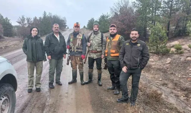 Kütahya DKMP'den av koruma ve kontrol faaliyetleri