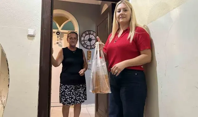 Kadın muhtardan örnek davranış: Atık yağları ev ev dolaşarak topluyor