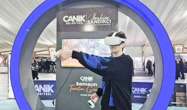 Samsun Günleri'nde ziyaretçiler, Canik projelerini sanal tur ile izledi