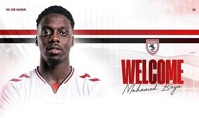 Bayo resmen Samsunspor'da