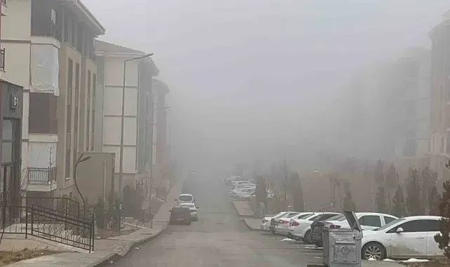 Elazığ'da sis etkisini sürdürüyor
