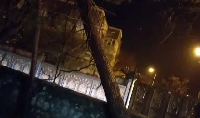 Siirt'te şiddetli yağış ve fırtına hayatı olumsuz etkiledi