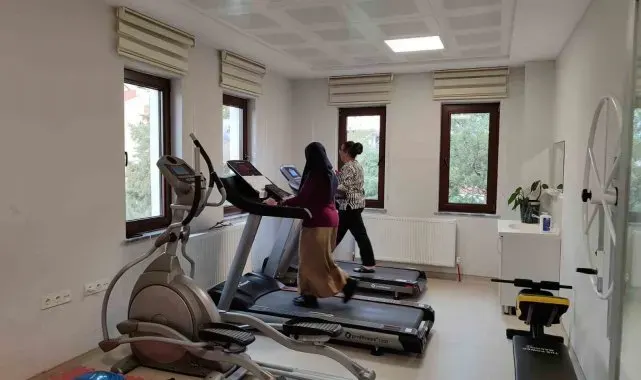 Gediz'de sağlıklı hayat merkezine yoğun ilgi