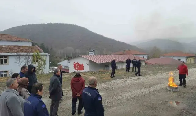 Bozüyük Belediyesi İtfaiyesi'nden Cezaevi personeline yangın eğitimi