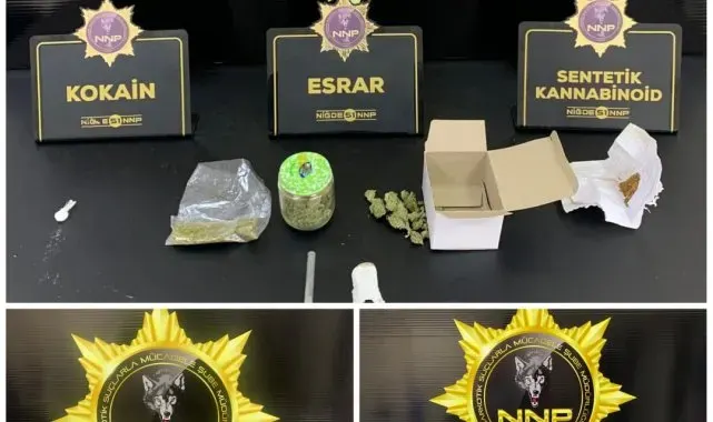 Niğde'de uyuşturucu operasyonu: 12 gözaltı