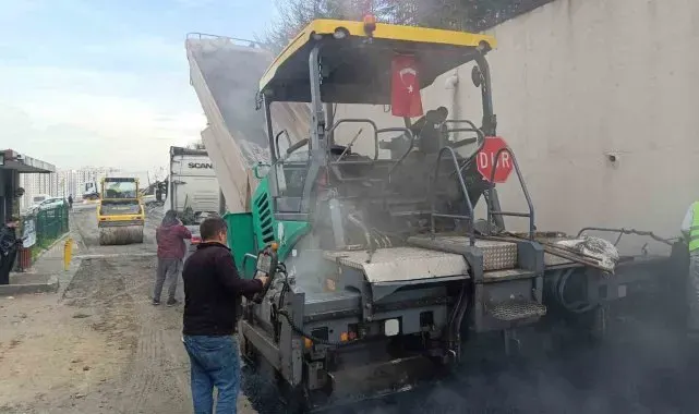 Esenyurt'ta konforlu ulaşım için yollar yenileniyor