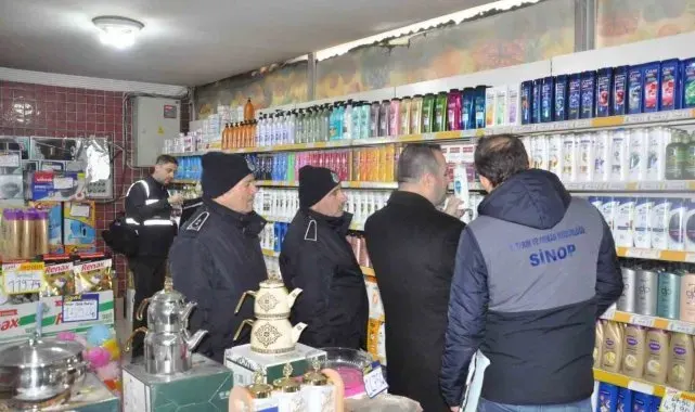 Sinop'ta gıda denetimi