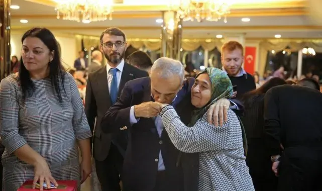 Başkan Çebi, şehit aileleriyle yemekte bir araya geldi