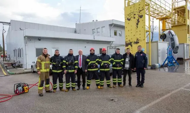 Filistinli 'alev avcıları', Bursa'da eğitiliyor